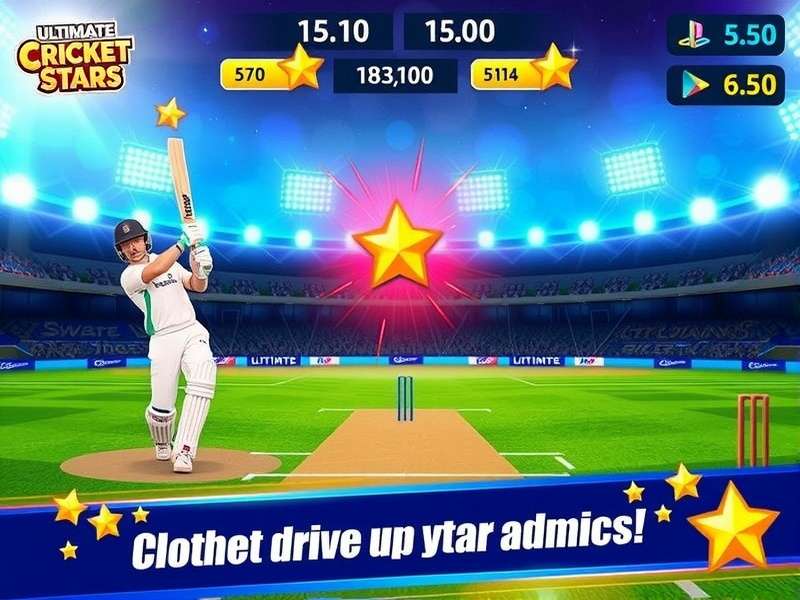 Ultimate Cricket Stars Game Screenshot